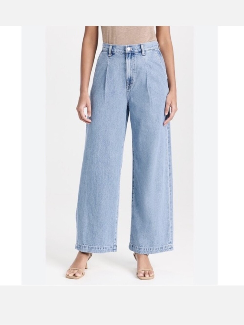 New Madewell The Harlow Wide Leg Jean Size 27